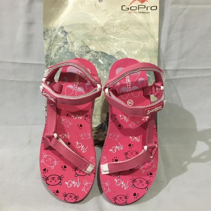 Sandal Gunung Anak Perempuan Gopro Kitty Tw Pink