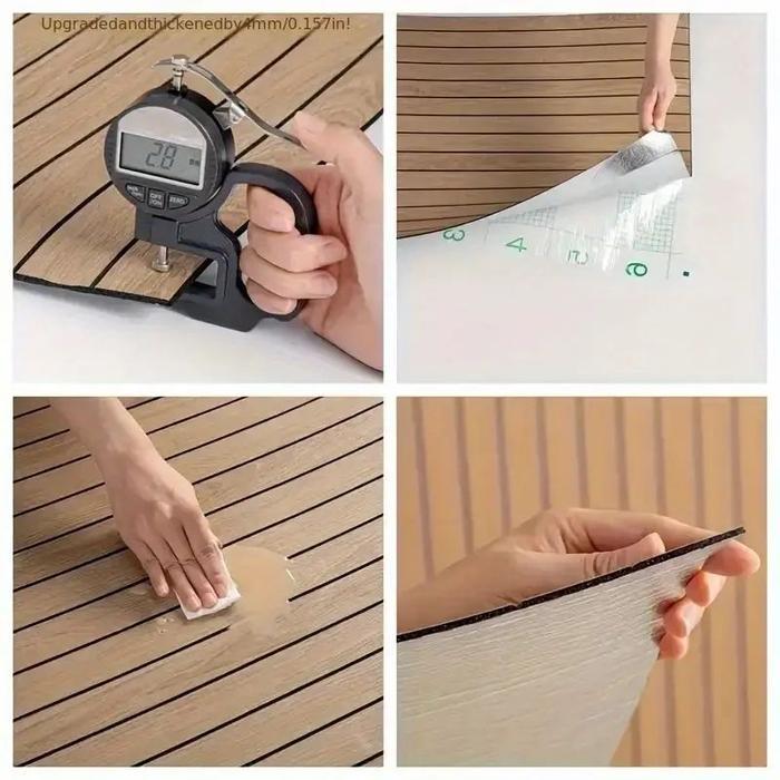 WallPanel Kotak 3D Sticker Peredam Suara 1 Roll Ukuran 3M x 60CM x 2,5MM Panel Dinding Kualitas