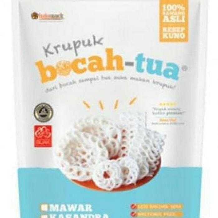 KRUPUK PUTIH BOCAH TUA 500 G PALEMBANG KERUPUK
