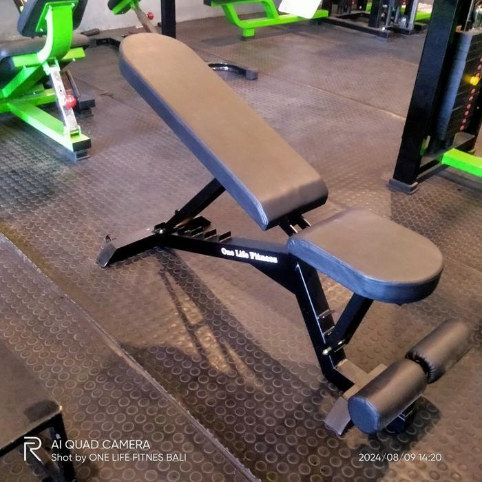 AdjustTable Bench Backrest & Sit Up Perlengkapan GymKursiFitnes-KursiGym
