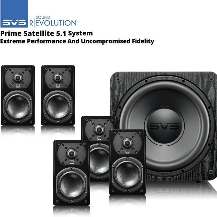SVS Prime Satellite 5.1 Speaker system home theatre speaker subwoofer