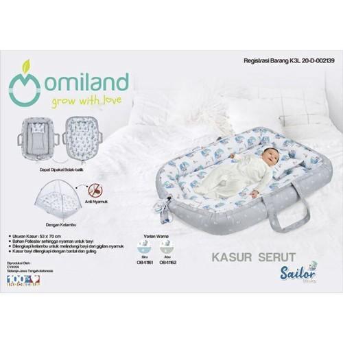 Omiland Kasur Bayi Serut - Kasur Kelambu Bayi Serut Bantal