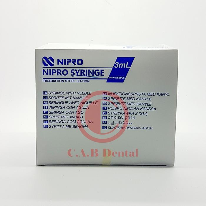 SPUIT NIPRO 1CC & 3CC / NIPRO SYRINGE 1 ML & 3 ML