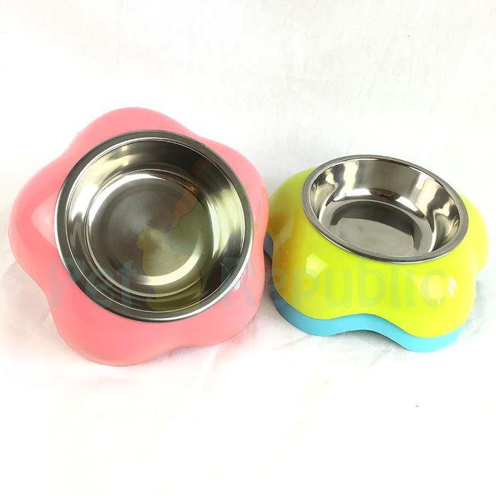 BOOM SALE Tempat Makan BOBO BOH0290 Pet Bowl Flower Small