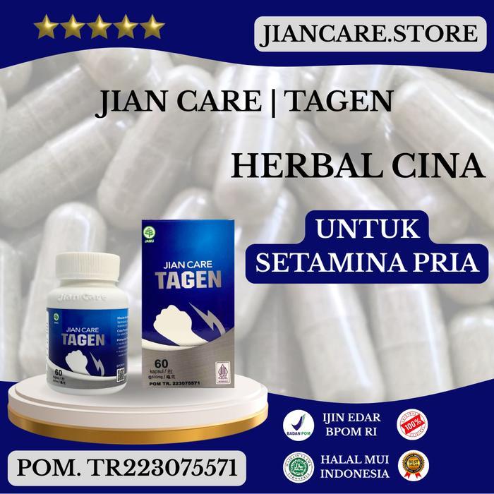 Jian Care Tagen - Obat Herbal Cina 100% Original Untuk Pria Meningkatkan Stamina Vitalitas & Energi