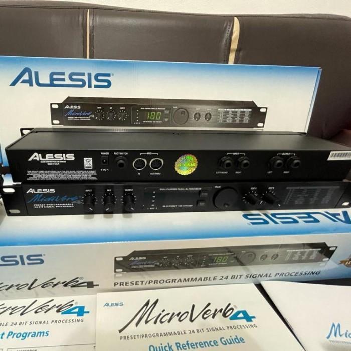 Effect Vocal ALESIS microverb4 ORIGINAL alesis made in usa Amplifier Mixer Soundcard Speakers