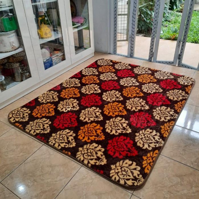 Karpet Busa Fonix Malaysia Bulu Super Lembut Anti Slip 180X220 F120 Terlaris