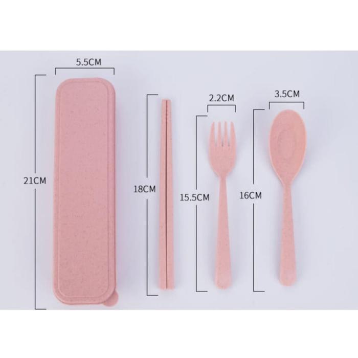 SET ALAT MAKAN SENDOK GARPU SUMPIT MELAMIN AMAN BERSIH