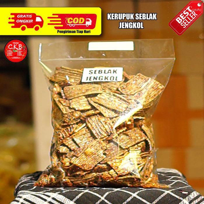 1KG KERUPUK SEBLAK JENGKOL PEDAS