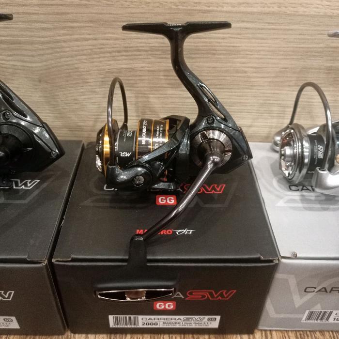 Maguro Reel Pancing Carrera Sw 1000-6000Ak Spinning Maguro Carrera Sw 2025 Max Protection Water