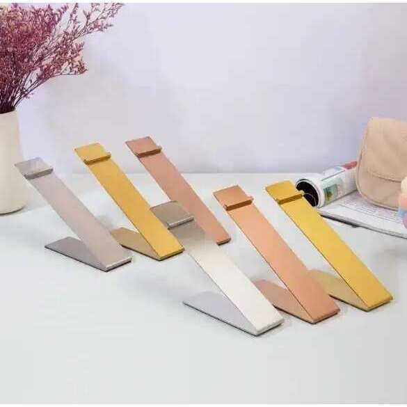 Stainless Steel Shoe Display Rack Women High Heel Shoe Holder Rack Table Shelf Shoes Display Stand