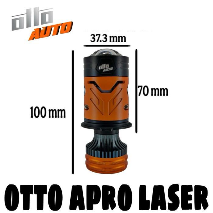 Otto Apro Laser H4 Premium High Beam Selenoid Cut Off Flat Terlaris