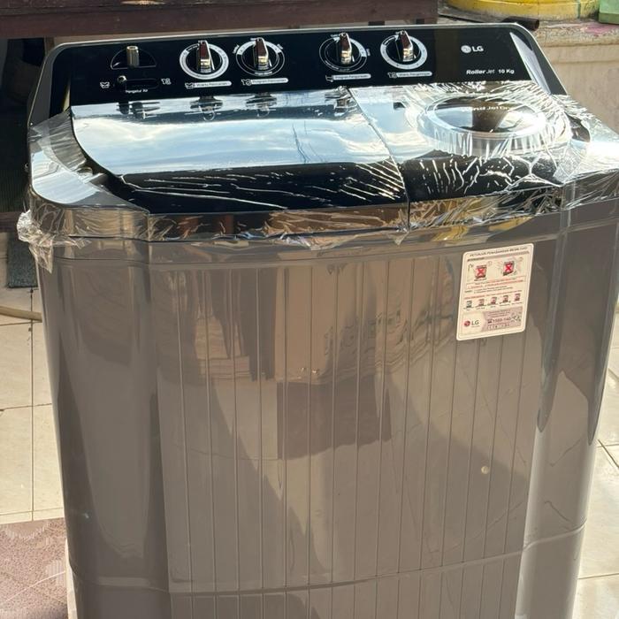 LG Mesin Cuci 10kg Kapasitas Besar Mesin Cuci LG 10kg dengan Desain Modern dan Efisien
