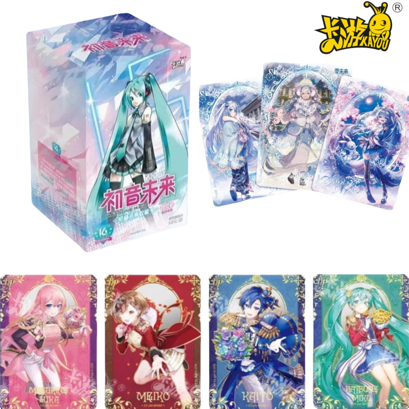KAYOU Genuine Hatsune Miku Card First Package Series Animation Game Collection Card SE Peripheral