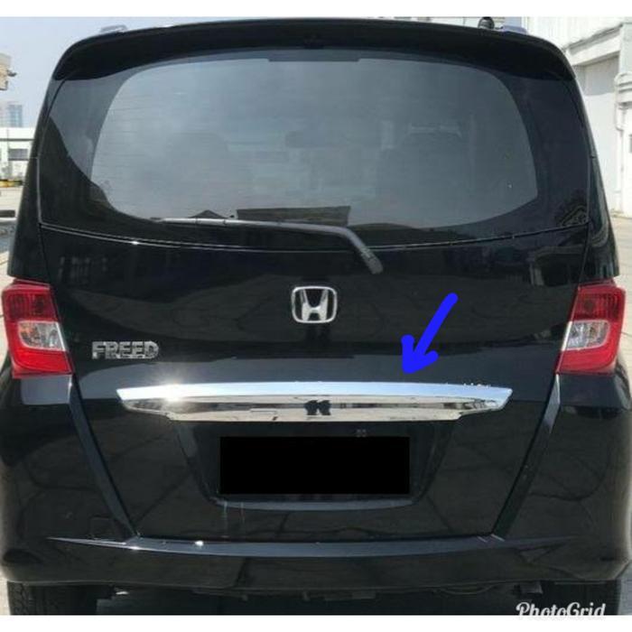 Trunk Lid - List Lis Garnish Chrome Pintu Bagasi Belakang Honda Freed Original GRADE