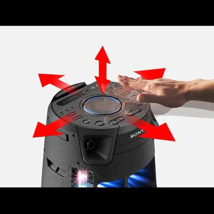 SONY MHC V43D - AUDIO PARTY SPEAKER PORTABLE KARAOKE BLUETOOTH MHC V43 Gratis Ongkir