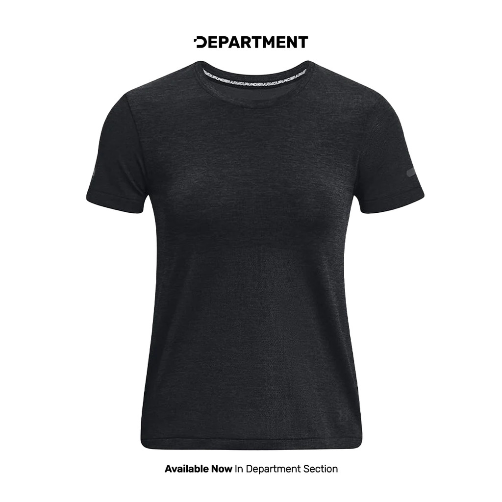 UNDER ARMOUR Kaos Lari Wanita SEAMLESS STRIDE 1375698001 ORIGINAL