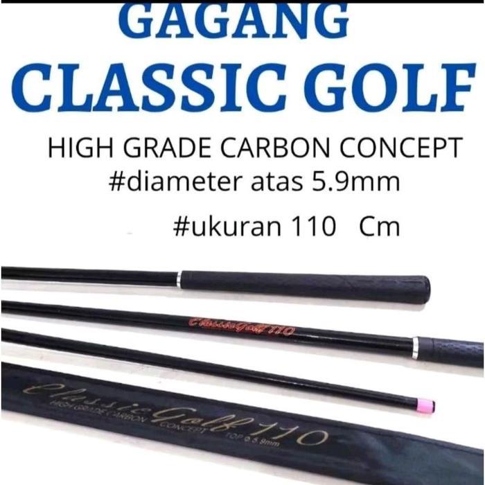 ASLI Gagang Stik Golf Gamaru Panjang 110cm Diter Atas 5.9mm - Joran, Lure READY STOCK