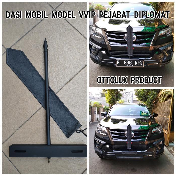 Tongkat Komando. Tiang Bendera. Dasi Mobil. Model Pejabat.