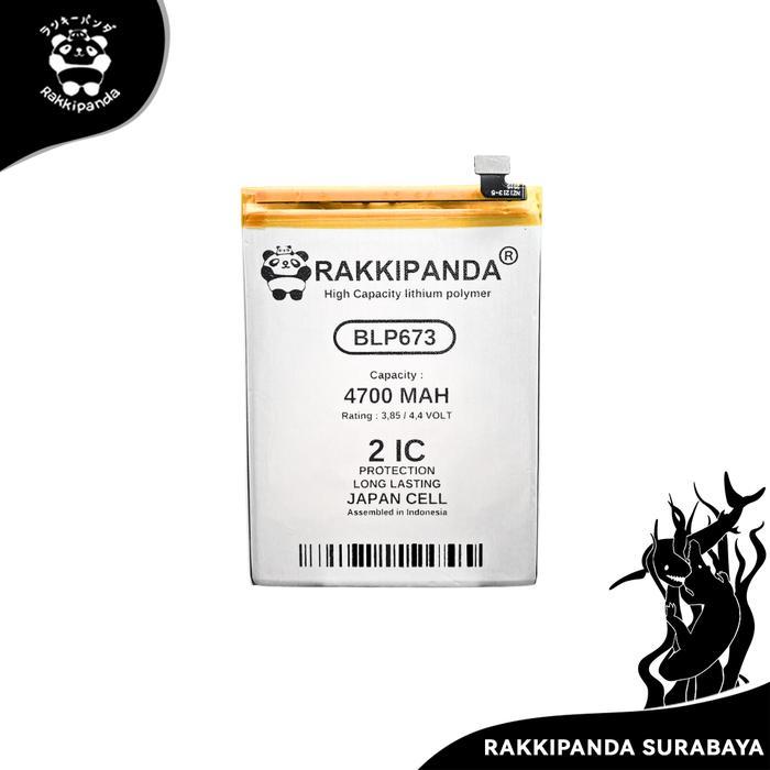 Rakkipanda Baterai Blp673 Compatible With Oppo A3S/A5/A5S Ax5S/A7/A11K/A12 2020/A31 2020/Realme