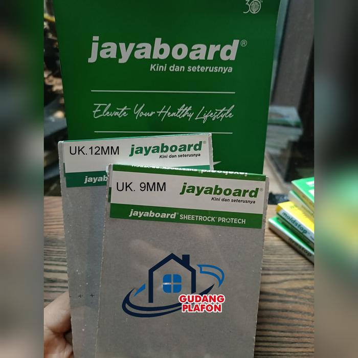 GYPSUM JAYABOARD 09mm 1200x2400 / PLAFON / GIPSUM / GYPSUM / JAYABOARD Gratis Ongkir