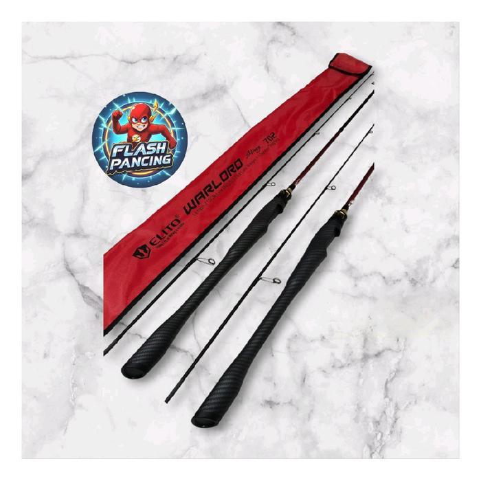 JORAN UL ELITO WARLORD SPINNING (662/702)(3-7LBS) - ULTRALIGHT CARBON SOLID XWRAP (RING FULL FUJI