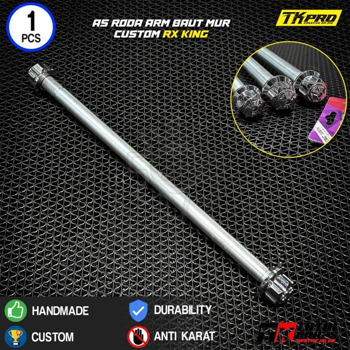 AS BAUT MUR PROBOLT MODEL BINTANG ARM LENGAN AYUN RX KING RXKING