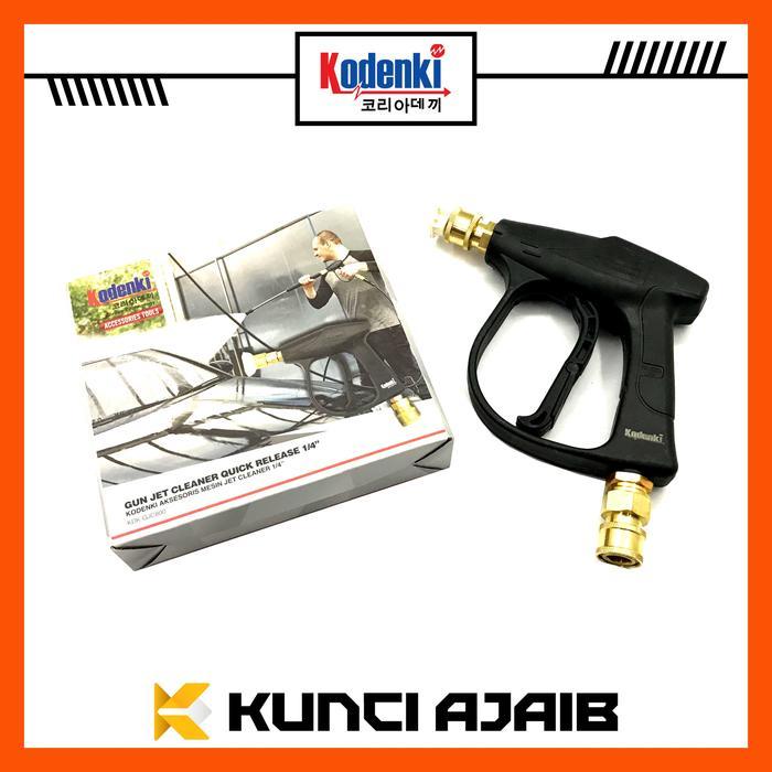 KODENKI GJC800 M22 Gun Jet Cleaner Quick Release 1/4" - Long Water Hose Spray Gun Pressure Coupler