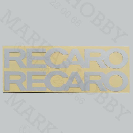 Sticker Recaro Recaro White