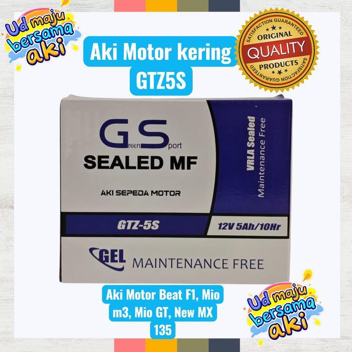 Sedia Aki Motor Suzuki Nex GTZ5S GS GreenSport Aki Kering MF