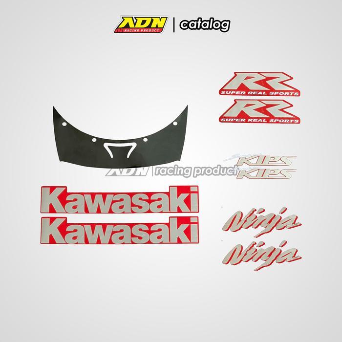 Striping Kawasaki Ninja Rr Old Merah Maroon Marun 2008 2009