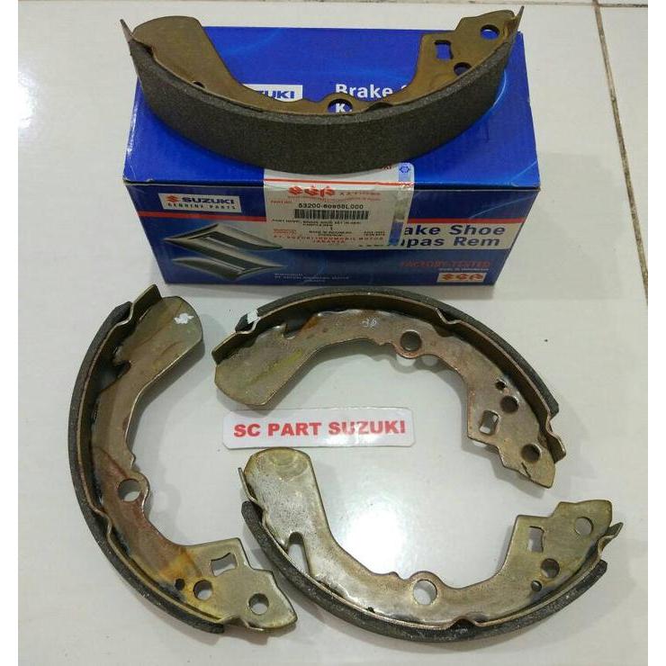 Kampas Rem Brake Shoe Belakang Suzuki Baleno Old