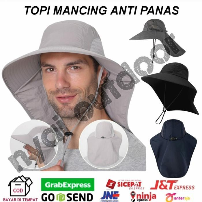 Topi Anti Panas Topi Mancing Topi Camping