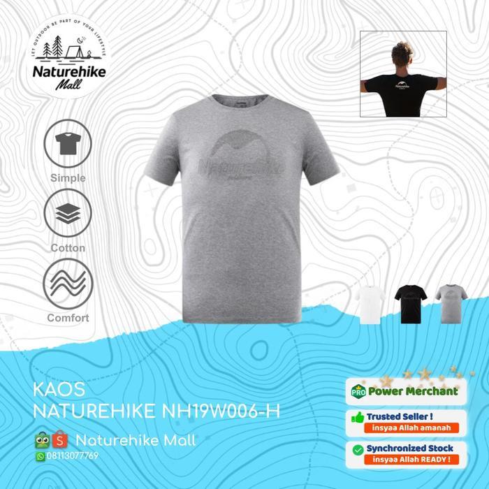HOT SALE KAOS NATUREHIKE NH19W006-H BAJU T-SHIRT HIKING CAMPING OUTDOOR KATUN