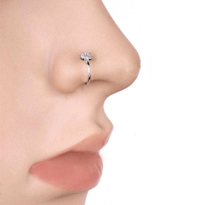 Anting Hidung Tanpa Tindik Anting Hidung Selip Aksesoris Perhiasan Earrings