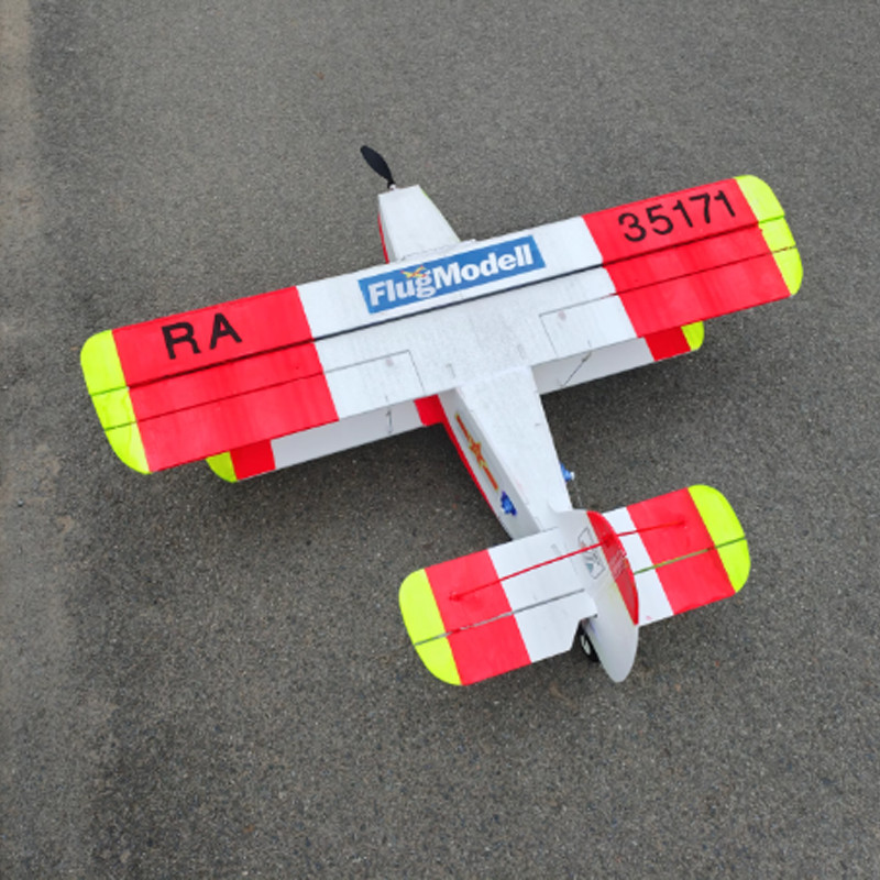 New Remote-Controlled Rc Fixed Wing Model Airplane Short Takeoff And Landing Jungle Biplane Slow