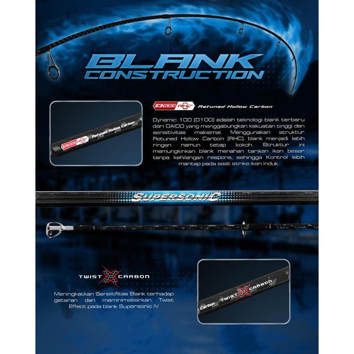 Daido - Joran Supersonic Iv D100Rhc Galatama / Tournament - Joran Pancing