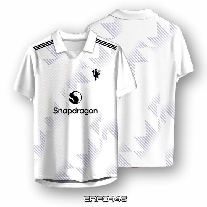 Jersey Manchester United Putih Snapdragon Edition Erfo-146 Best Seller
