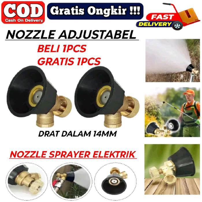 Nozzel Spuyer Kabut Adjustable/Nozzel Kuningan Nozzel Sprayer Elektrik