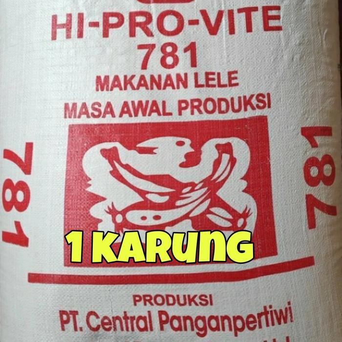 pelet 781 polos 1 karung pelet lele pelet nila pelet gurame pelet 4mm