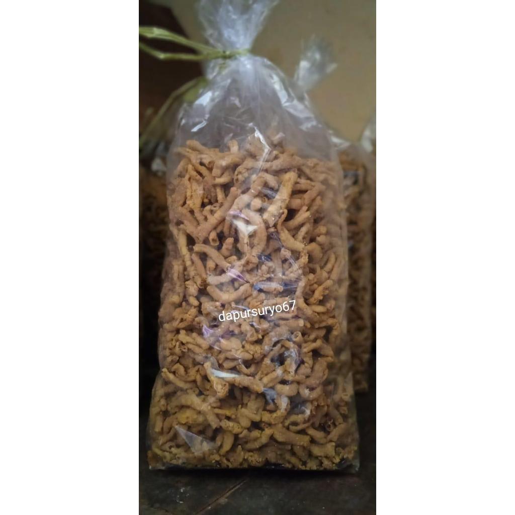 [2Kg] Termurah Kripik Usus Keripik Snack Kiloan Grosir Camilan Cripsus