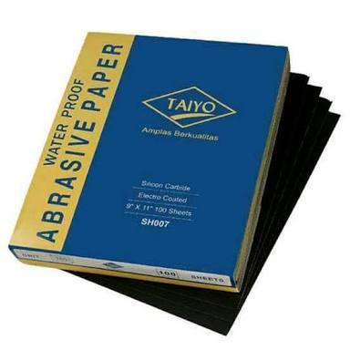 amplas kertas besi tembok kayu grit 100 s/d 1000 / amplas gosok grit