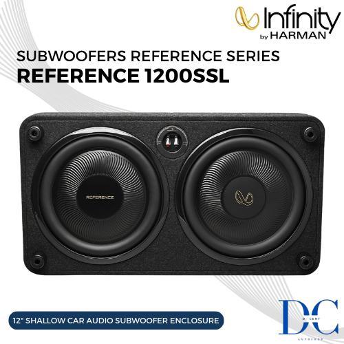 Subwoofer Mobil - Subwoofer Infinity Reference 1200SSL - 12 Inch Shallow Audio Mobil Subwoofer - Aud