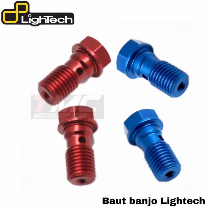 Baut Banjo Selang Rem Lightech Drat Normal Kaliper Standar Nissin Ktc