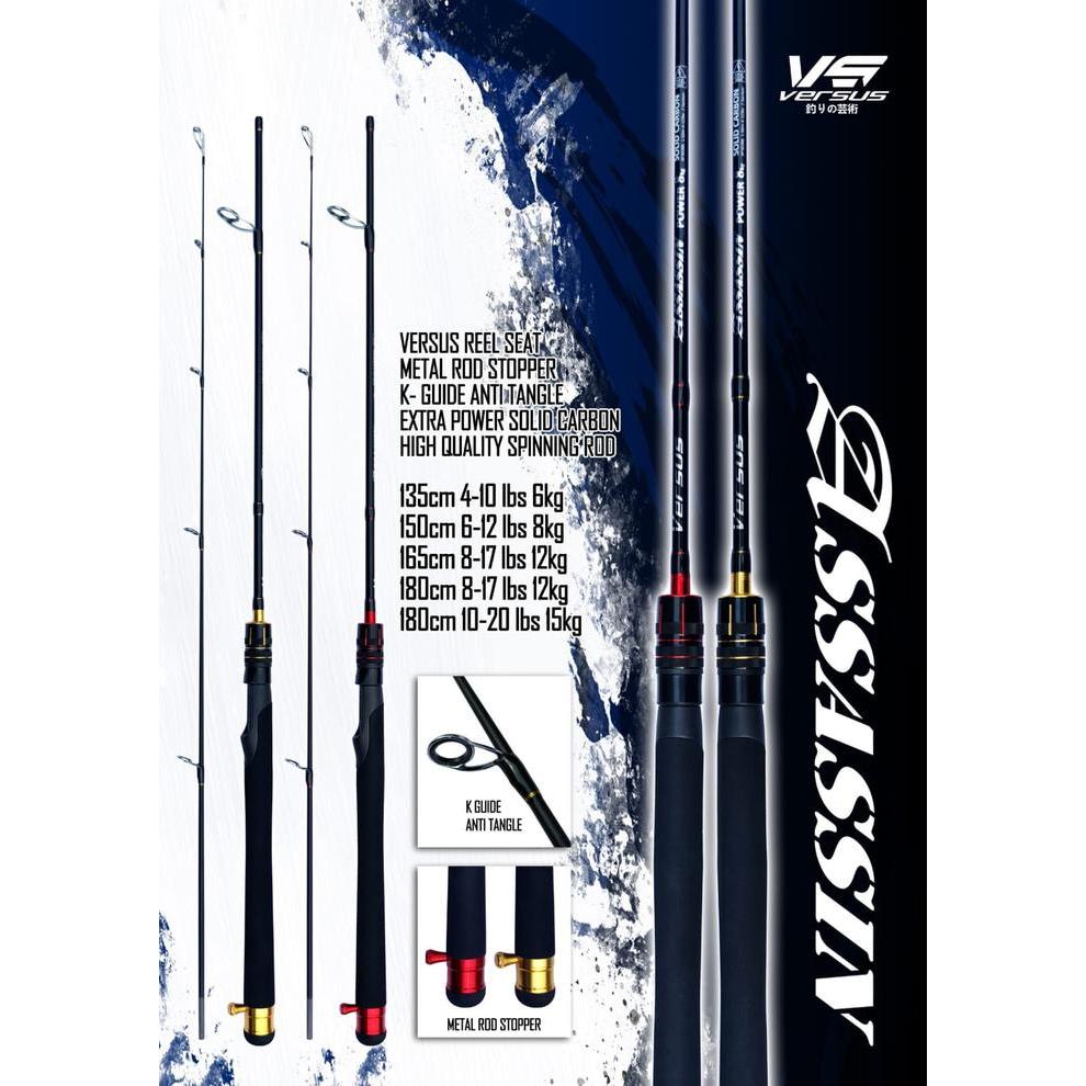 Rod Versus Go-Strike Assassin Solid Carbon