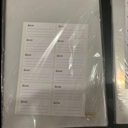 Map L daiichi / map bening F4 / map clear A4 / stop map plastik bening