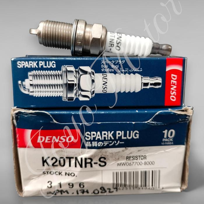 BUSI SPARK PLUG MOBIL MERK DENSO K20TNR-S  TARUNA EFI ESPASS EFI