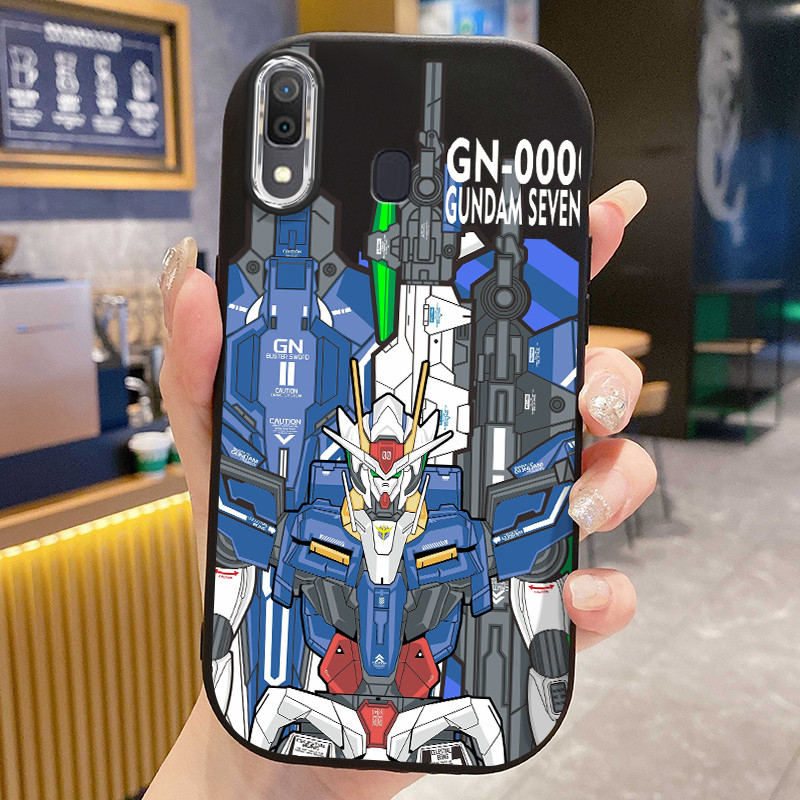 Casing Hp Untuk Samsung Galaxy A20 A30 M10s Case Casing Robot pola Kesing HP Cesing bulat gemuk Kasi