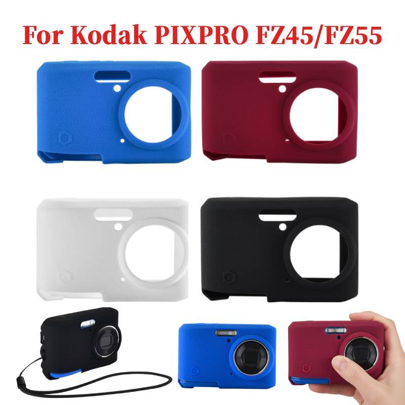 Silicone Case For Kodak Pixpro Fz45 With Lanyard Silicone Protect Case For Kodak Pixpro Fz55 Digital