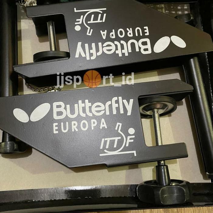 Net dan Tiang Pingpong Butterfly Europa PREMIUM (SATU SET)